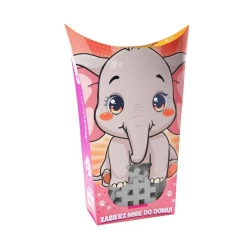 Mini Waffle 25el Pocket Pets: Słoń - Marioinex
