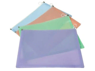 Teczka A4 plastikowa zapinana (12szt) - ADAR