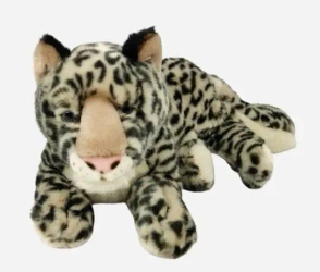 Pantera śnieżna leżąca 28cm - Dubi