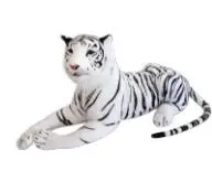 Tygrys biały leżący 60cm - Dubi