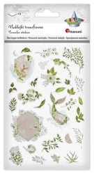 Naklejki transferowe zielone 2 plansze - Titanum