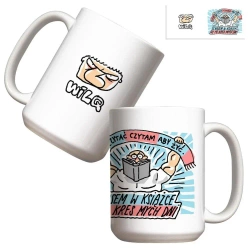 Kubek - Wilq Z nosem w książce 440ml - Molom