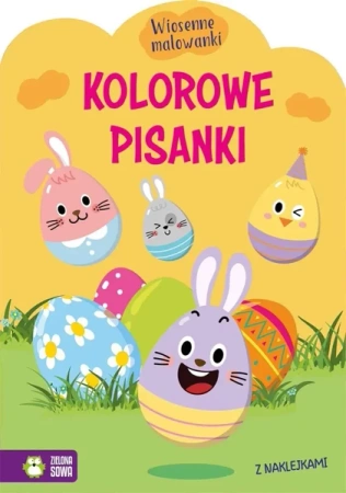 Wiosenne malowanki. Kolorowe pisanki - praca zbiorowa