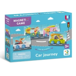 Gra magnetyczna Przygoda w pojazdach - Dodo