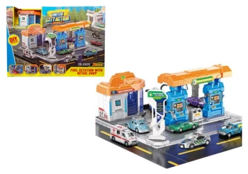 Stacja benzynowa ze światłem i dźwiękiem - SWEDE