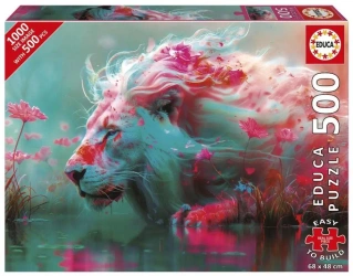 Puzzle 500 Król zwierząt - Educa