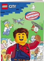 LEGO(R) City. Kolorowanka z naklejkami - praca zbiorowa