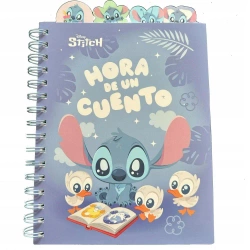 Kołobrulion A5 Faces Disney Fashion Stitch 100 kartek wzór 2 - PATIO