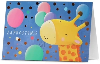 Zaproszenie Uniwersalne (5szt) - Pan Dragon