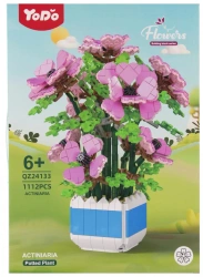 Klocki konstrukcyjne Kwiaty 1112 elementów - MEGA CREATIVE
