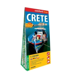 Comfort!map Crete (Kreta) 1: 150 000 lam w.2023 - praca zbiorowa