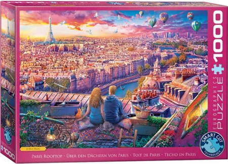 Puzzle 1000 Paris Rooftop 6000-5886 - Eurographics