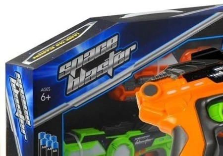 Zestaw pistoletów laserowych laser tag paintball - Leantoys