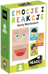 Montessori. Fiszki Emocje i reakcje