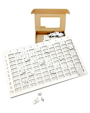 Tabliczka mnożenia drewniana - Colorado
