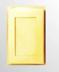 Karta passepartout + koperta złota 5szt - Galeria Hobby