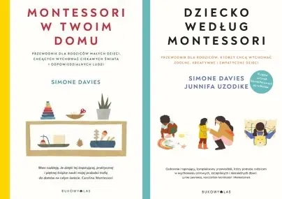 Montessori w twoim domu + Dziecko według Montessori + Montessori od narodzi - Simone Davies