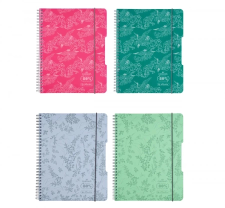 Kołozeszyt A4/80k kratka Opr Pp 70g Past Her A 4