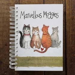 Kołonotatnik A5/100K 4 koty TW - Alex Clark