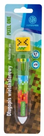 Długopis automatyczny Astrapen Pixel One wielokolorowy 10w1 - ASTRA art-pap