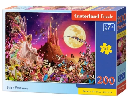 Puzzle 200 Fairy Fantasies CASTOR - Castorland