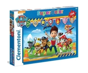 Puzzle 104 Super Kolor Psi Patrol - Clementoni