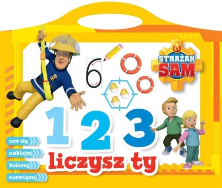 Strażak Sam. 123 liczysz ty - praca zbiorowa