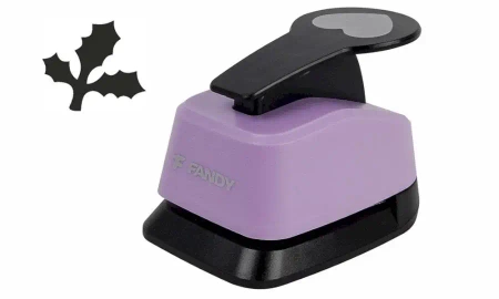 Dziurkacz ozdobny 37mm ostrokrzew - Fandy