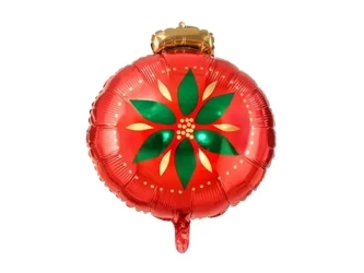 Balon foliowy Bombka 45x45cm - PartyDeco