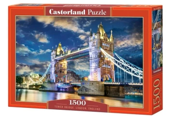 Puzzle 1500 Tower Bridge, London, England CASTOR - Castorland