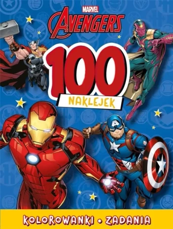 100 naklejek. Marvel Avengers - praca zbiorowa