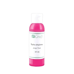 Farba akrylowa ciemnoróżowa 60ml - Dalprint dpCraft