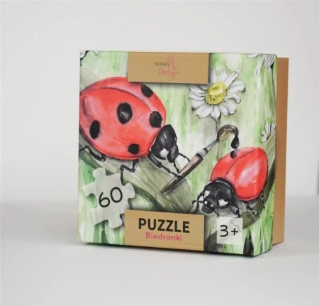 Puzzle 60el Biedronki - Mama Maluje