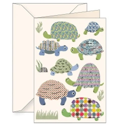 Karnet B6 + koperta 6118 Żółwie - Tassotti