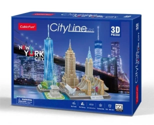 Puzzle 3D Cityline New York City - Dante