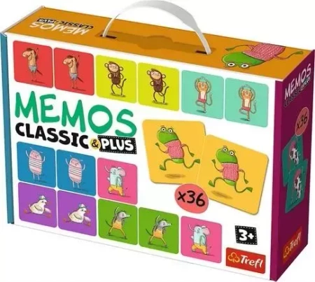 GRA Memos classic&plus Ruch i dźwięk wer. ukraińska 02271 - Trefl PAP