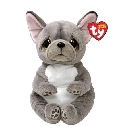 Beanie Bellies Wilfred - szary pies 24cm - TY