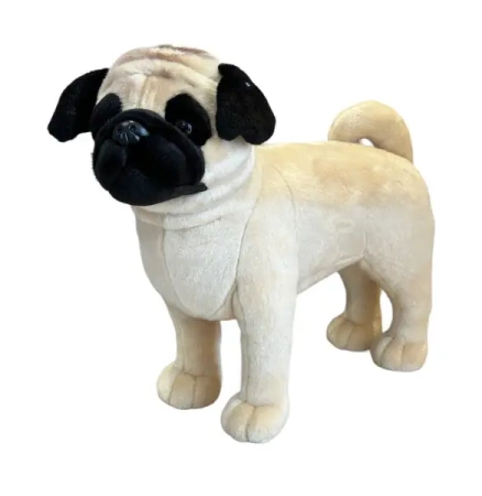 Pies Mops 45 cm - Dubi