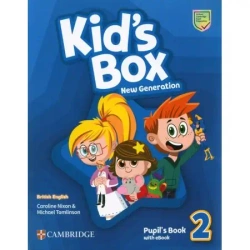 Kid's Box New Generation Level 2 PB with eBook - Caroline Nixon, Michael Tomlinson