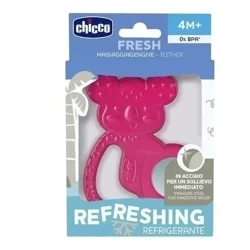 Gryzak ze stalą nierdzewną koala różowy 4m+ - Chicco