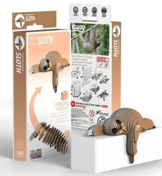 Leniwiec Eugy. Eko Układanka 3D - Eugy