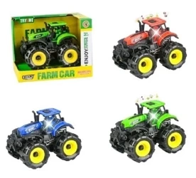 Traktor ze światłem i dźwiękiem 14,5cm mix - Icom