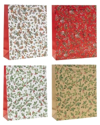 Torebka prezentowa S Boże Narodzenie mix - Rozette