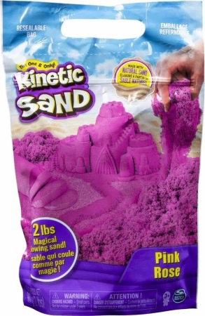 Kinetic Sand - Piasek różowy 900g - Spin Master
