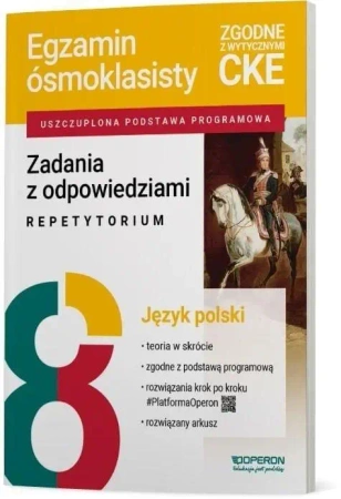 Egzamin ósmoklasisty SP 8 J. polski Repetytorium - Ewa Frączek, Jolanta Eisner, Beata Parchem-albeck