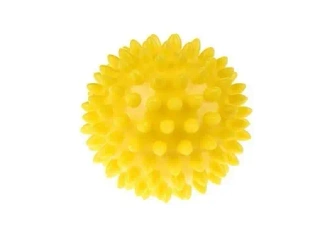 Piłka rehabilitacyjna żółta 6,6cm - Tullo