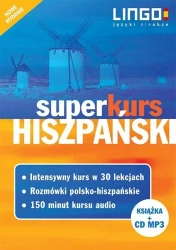 Hiszpański. Superkurs + CD w.2019 - Małgorzata Szczepanik, Justyna Jannasz