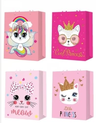 Torebka prezentowa L Kotki