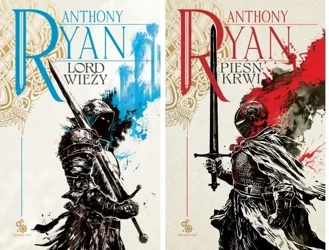 Trylogia Kruczy Cień T.1-2 Pieśń krwi + Lord wieży PAKIET Anthony Ryan - Anthony Ryan