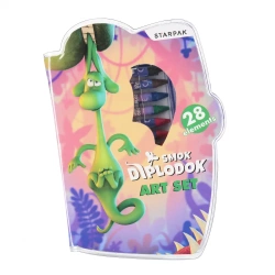 Zestaw artystyczny Diplodok 28 elementów - STARPAK
